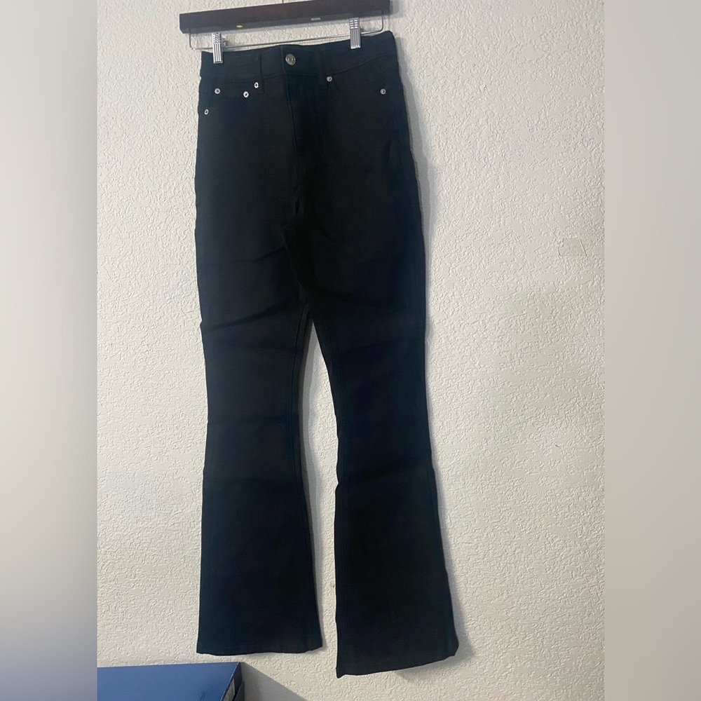 ASOS Women’s Black high rise flare jeans 28/30